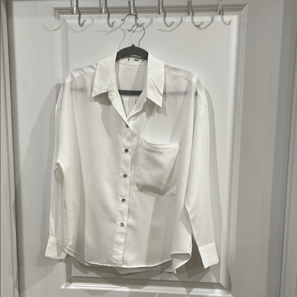 White Button-Up Shirt